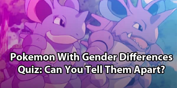 Pokemon With Gender Differences