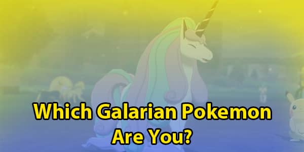 Galarian Pokemon quiz